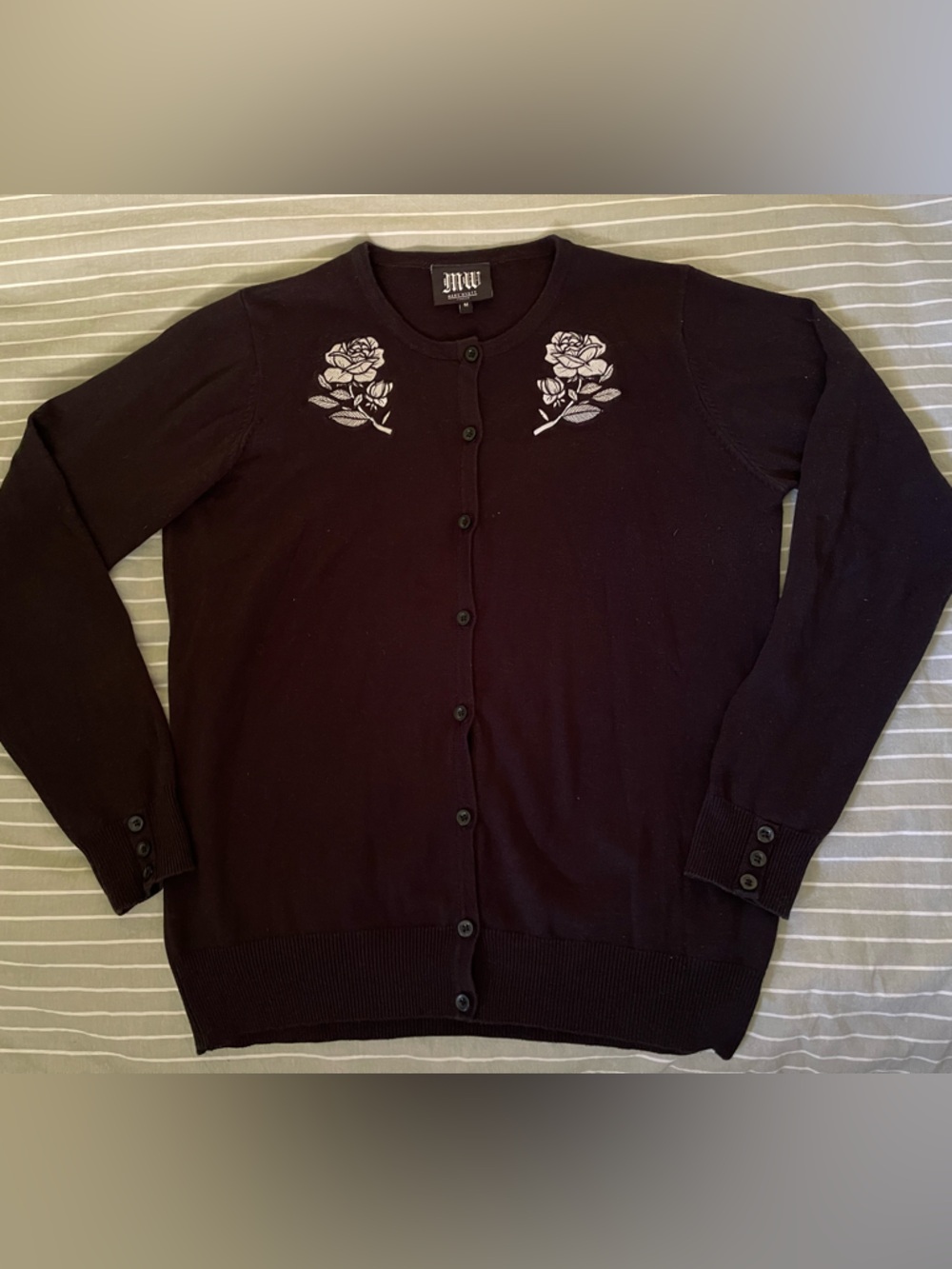 Mary Wyatt London x Rebecca Vincent Tattoo Cardigan